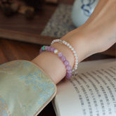 OZ Dorothy Series PL1002 Kunzite Bracelet -- Where OZ’s Violet Dreams Meet Crystal Healing
